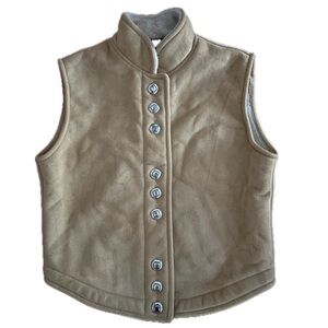 Vintage Western Sherpa Lined Vest